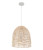 Pendant Light 35cm Natural Rattan E27 40W Adjustable Cord