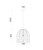 Pendant Light 35cm Natural Rattan E27 40W Adjustable Cord