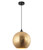 Pendant Light 30cm Gold Glass E27 72W Adjustable Cord