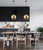 Pendant Light 30cm Gold Glass E27 72W Adjustable Cord