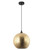 Pendant Light 30cm Gold Glass E27 72W Adjustable Cord