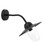 Wall Light Black 35cm Industrial E27 60W IP54 240V