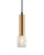 Pendant Light 8cm Brass-Chrome Iron E14 40W Adjustable Cord