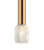 Pendant Light 8cm Brass-Chrome Iron E14 40W Adjustable Cord