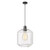 Pendant Light 25cm Clear Glass E27 25W Adjustable Cord