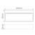 Step Light Silver 20cm Rectangular 3000K 8W 500lm IP65 12V
