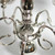Chandelier 50cm Nickel Metal E14 40W 5-Light Adjustable