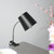 Clip On Lamp Black E27 60W Adjustable
