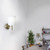 Wall Sconce Antique-Brass 40W E14 24cm