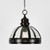 Pendant Light 36cm Black Brass E27 40W