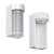 Wall Light White 11cm Tri-CCT 10W 400lm IP65 240V
