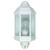 Victorian Flush Wall Light White