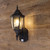 Vintage Style Sensor Light Security Wall Coach Light, Black