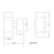 Up Down Light 35W GU10 240V IP44 150mm Copper