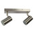 2 Light Spotlight GU10 IP44 Stainless Steel O200 2 Light Spotlight GU10 IP44 Stainless Steel O200