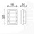 Marine Grade Vandal Resistant Wall Light 240V E27 60W IP65 IK10 32cm White