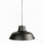 Industrial Pendant Large Black With Adjustable Cord