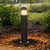 Graphite 65cm Contemporary Bollard Light IP44 Graphite