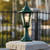 Colonial Pillar Mount Green Finish B22 Made In Italy