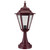 Turin Pillar Mount - Burgundy Finish / B22