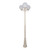 Siena Triple 25cm Spheres Tall Post - Beige Finish / E27