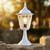 Baroque Pillar Mount White Finish B22 Made In Italy