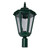 Chester Large Post Top Light - Green Finish / B22