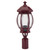 Vienna Post Top Light - Burgundy Finish / B22