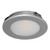 ASTRA Round 12V 3.6W LED Cabinet Light - Silver Finish / Warm White LED