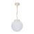 Siena 25cm Sphere Pendant - Beige Finish / E27