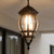 Period Large Pendant Light Black Finish B22