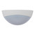 Small Round 240V Polycarbonate Ceiling Light - White Trim / E27