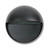 Contemporary Round LED Wall Light Black