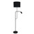 Black Mother and Child Floor Lamp With Shade
