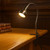 Antique Brass Detailed Clamp Lamp