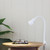 White Detailed Clamp Lamp