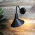 Period Style Wall Light Black