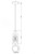Contemporary-4 Single Pendant Clear Glass