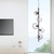 Contemporary 5 Light Pendant Black/Smoked