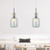 Contemporary-17 Clear Glass Pendant