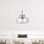 Contemporary-30 Clear Glass Pendant