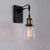 Indoor Wall Light 40W E27 317mm Steel and Glass