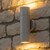 Up Down Wall Pillar Lights GU10 Matt Grey