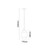 Classic Pendant Light Glass Double Cylinder