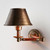 Swing Arm Wall Light Lantern BNT