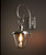 Entry Lamp with Glass Shade Antique SVY