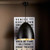 Black Silver Ceiling Lamp