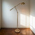 Classic Brass Floor Lamp Adjustable CLS
