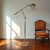 Classic Brass Floor Lamp Adjustable CLS