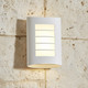 White Wall Light Marine Grade Vertical 3000K 400lm 8W White Wall Light Marine Grade Vertical 3000K 400lm 8W